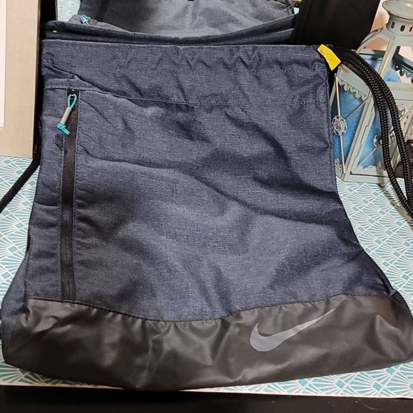 NEW! NIKE drawstring Backpack Gym bag